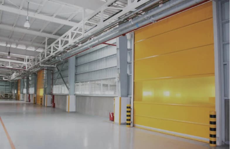 High-Speed PVC Roll-Up Door — supplier catalogue illustration