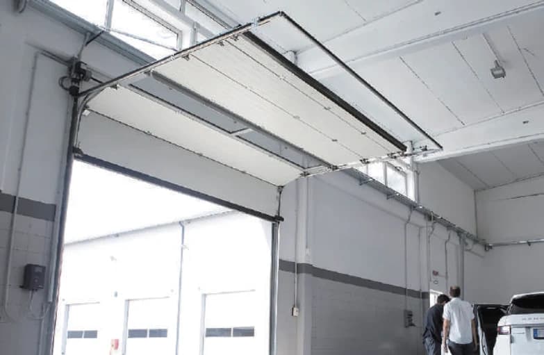 Industrial Sectional Overhead Door — supplier catalogue illustration